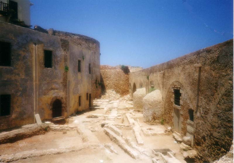 Die Ruinen von Chania