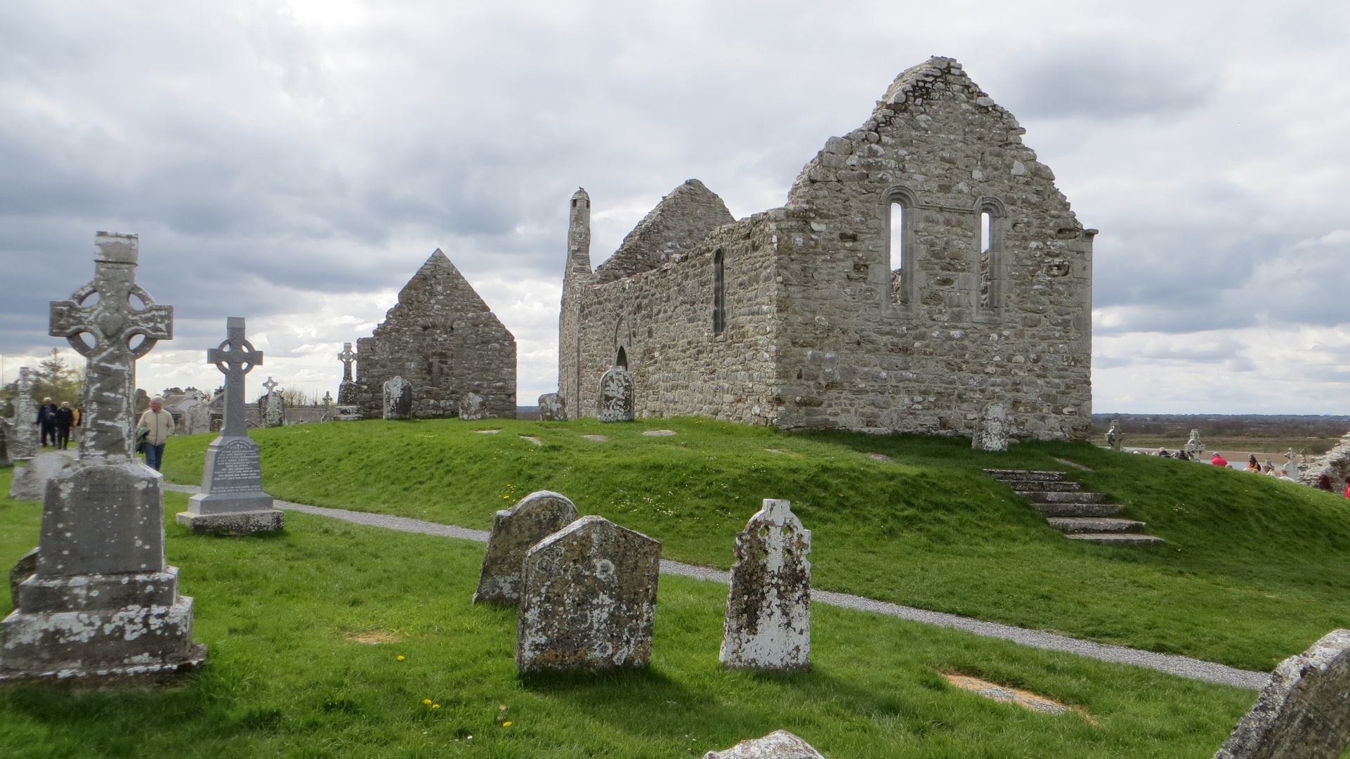 Die Ruinen von Clonmacnoise