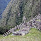 Die Ruinen von Winaywayna auf dem Camino del Inca