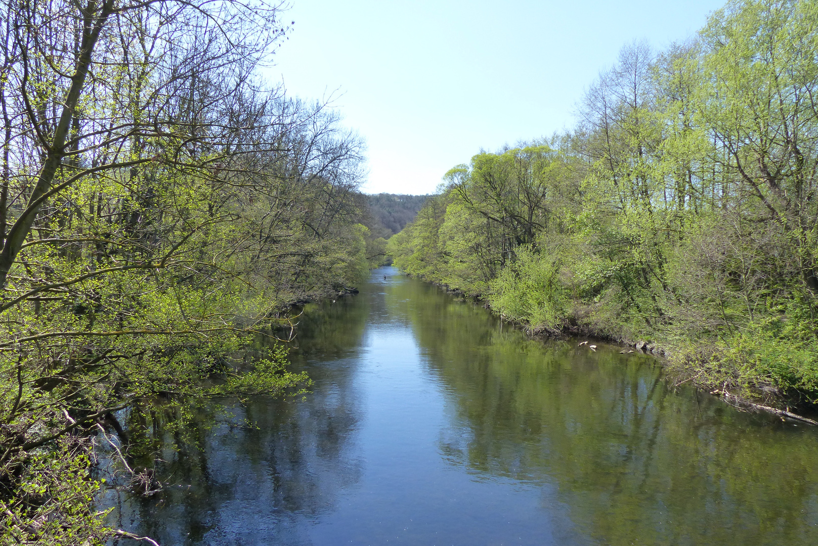 Die Rur bei Üdingen - April 2019