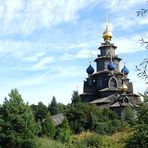 Die Russisch Orthodoxe Kirche auf dem Gelände des Mühlenmuseums Gifhorn 