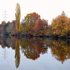 Die Saale im Herbst