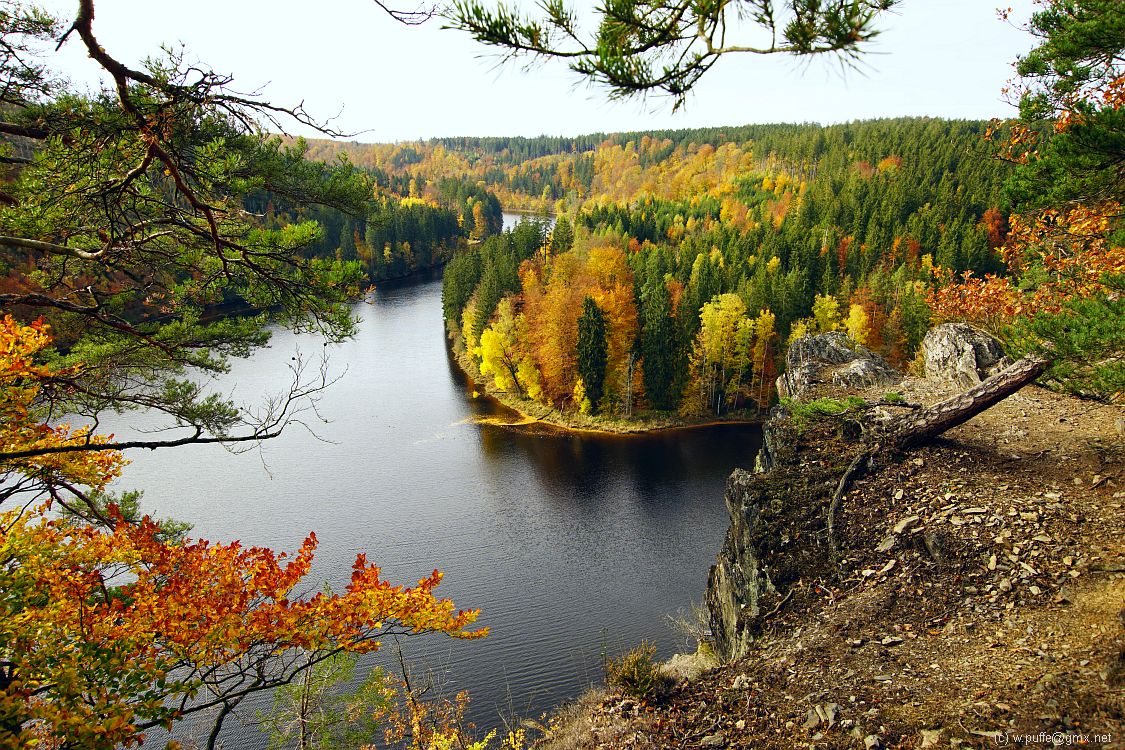 Die Saale in Thüringen