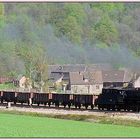 Die Saalebahn, ein Jumbo, 2000 Tonnen und eine herrliche Landschaft