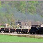 Die Saalebahn, ein Jumbo, 2000 Tonnen und eine herrliche Landschaft