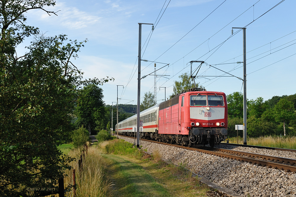 Die "Saar" auf dem Weg zur Mosel