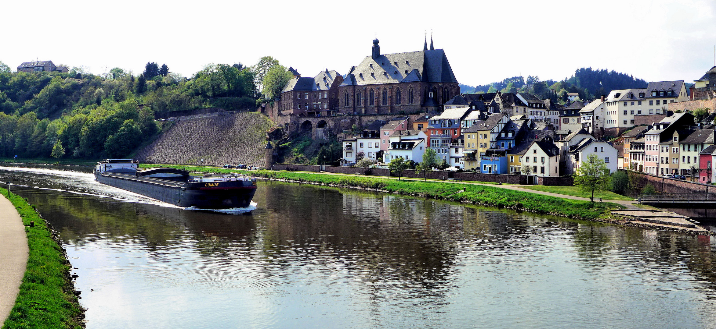 Die Saar bei Saarburg 