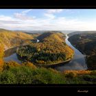 Die Saarschleife im Herbst