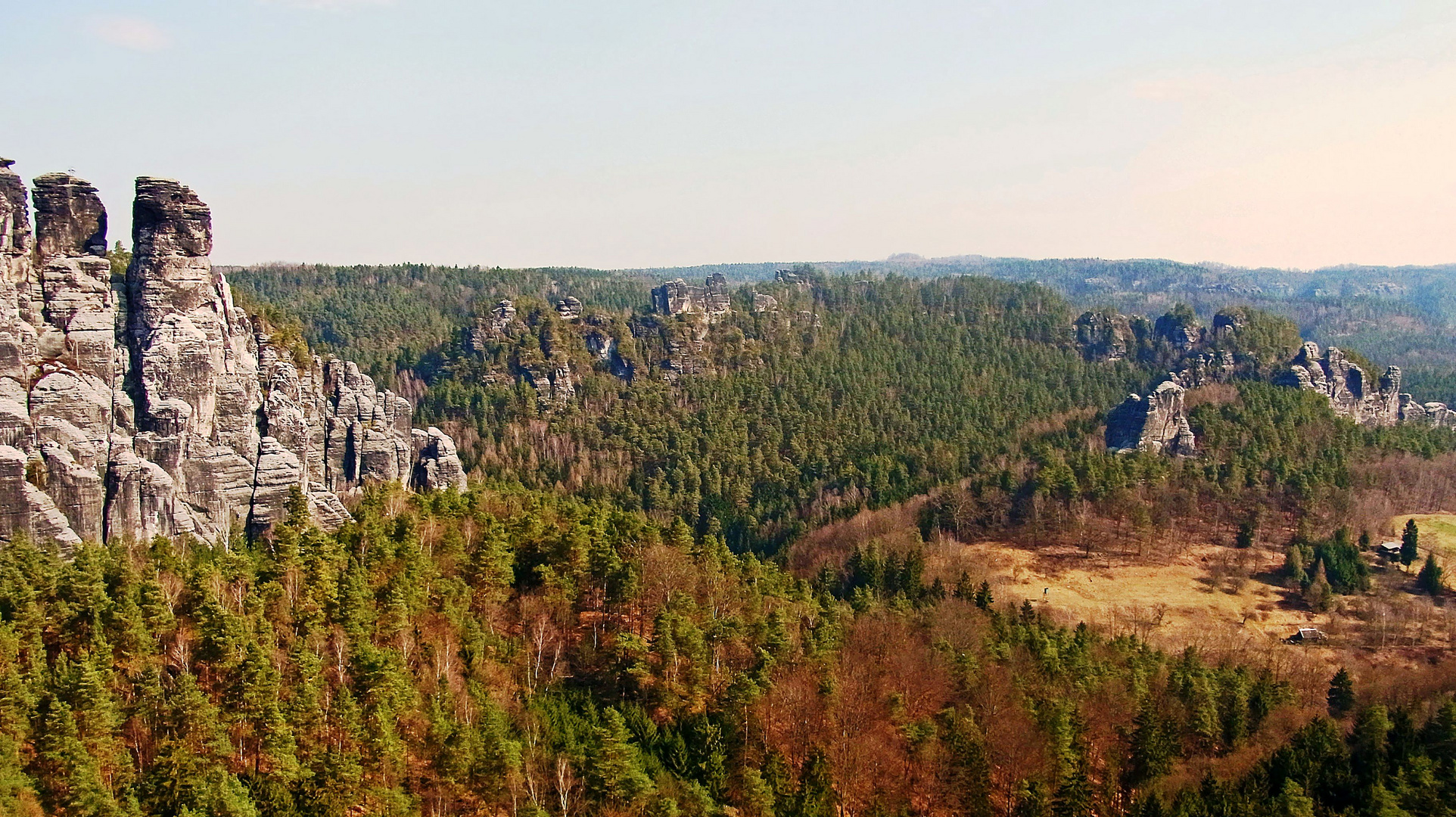 die Sächsische Schweiz