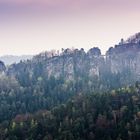 Die Sächsische Schweiz vom Storchennest