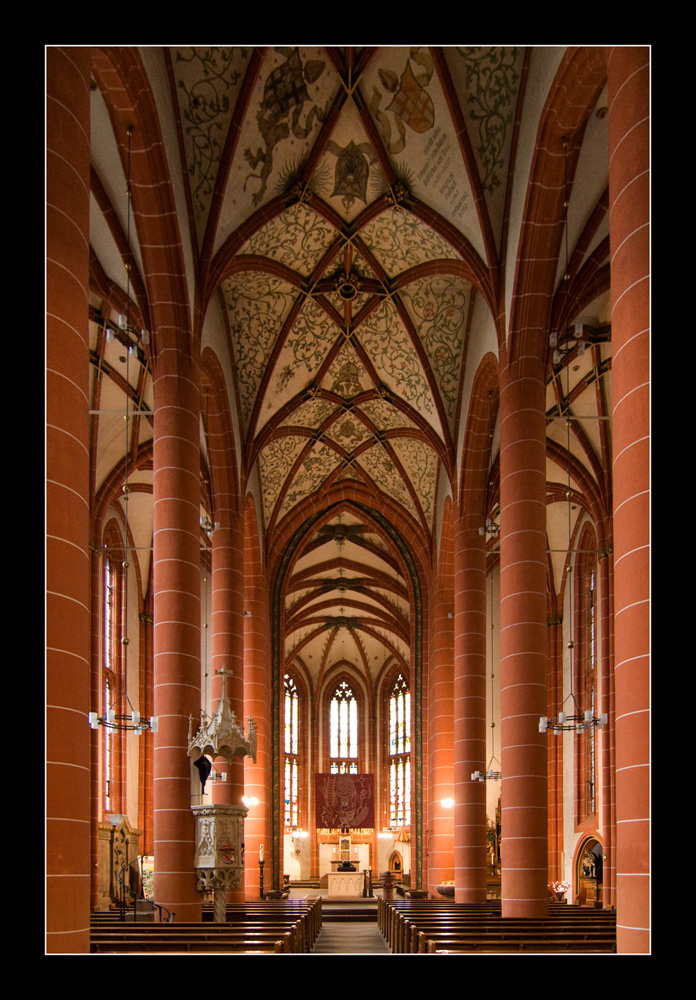 Die Säulen der Basilika