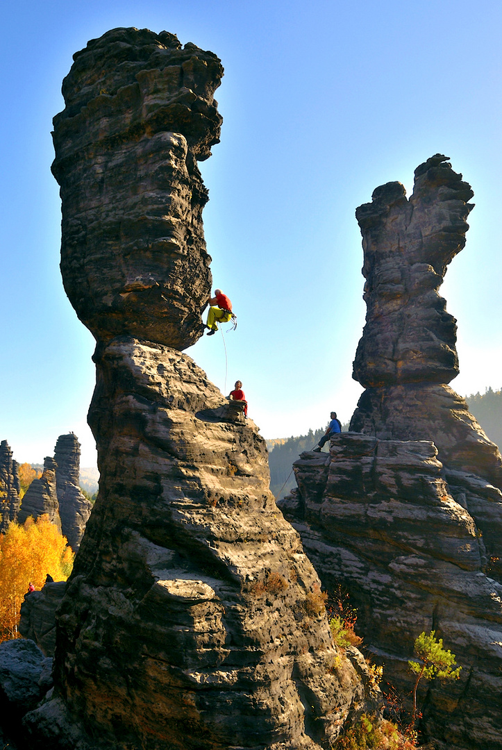 Die Säulen des Hekules das Tor zum Bielatal