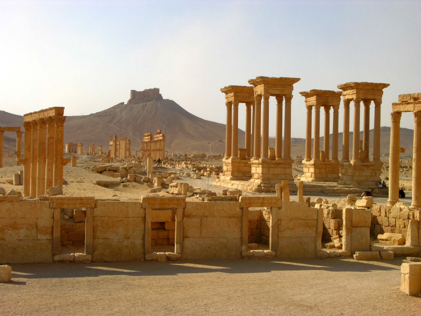 die Säulen von Palmyra