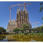 Die Sagrada Família, in Barcelona