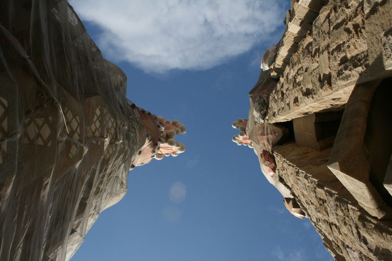 ...Die Sagrada Familia in Barcelona...