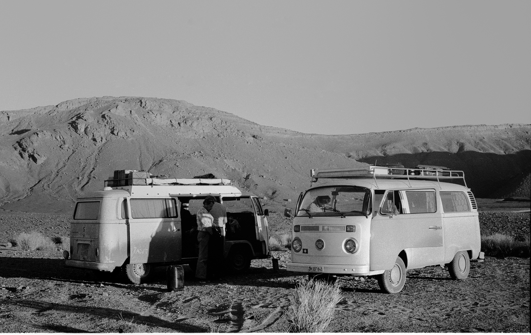 Die Sahara ein riesiger "Campingplatz"