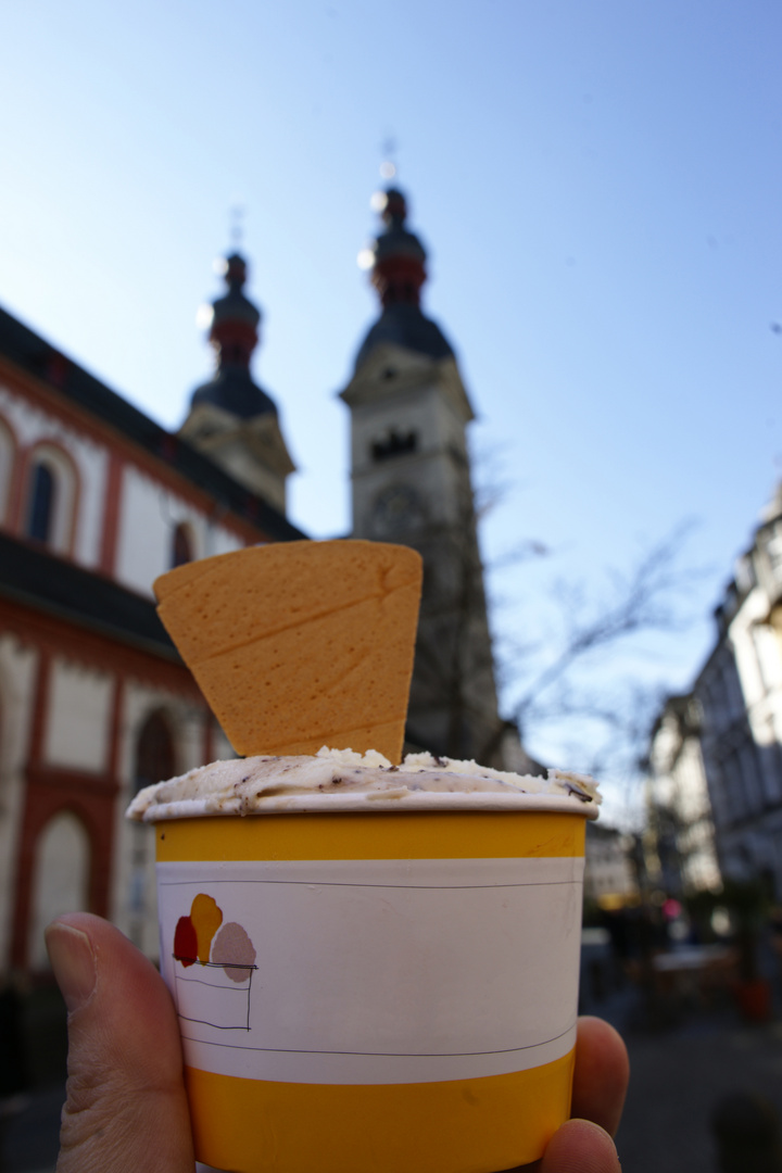 Die Saison ist auch in Koblenz eröffnet....