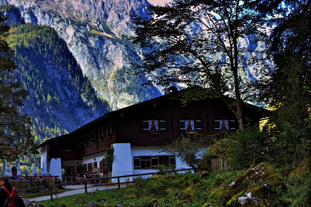 die Saletalm zwischen König - und Obersee