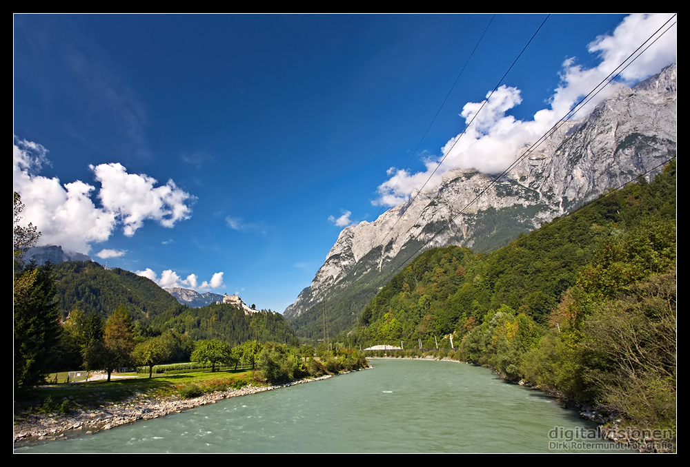 Die Salzach bei Werfen