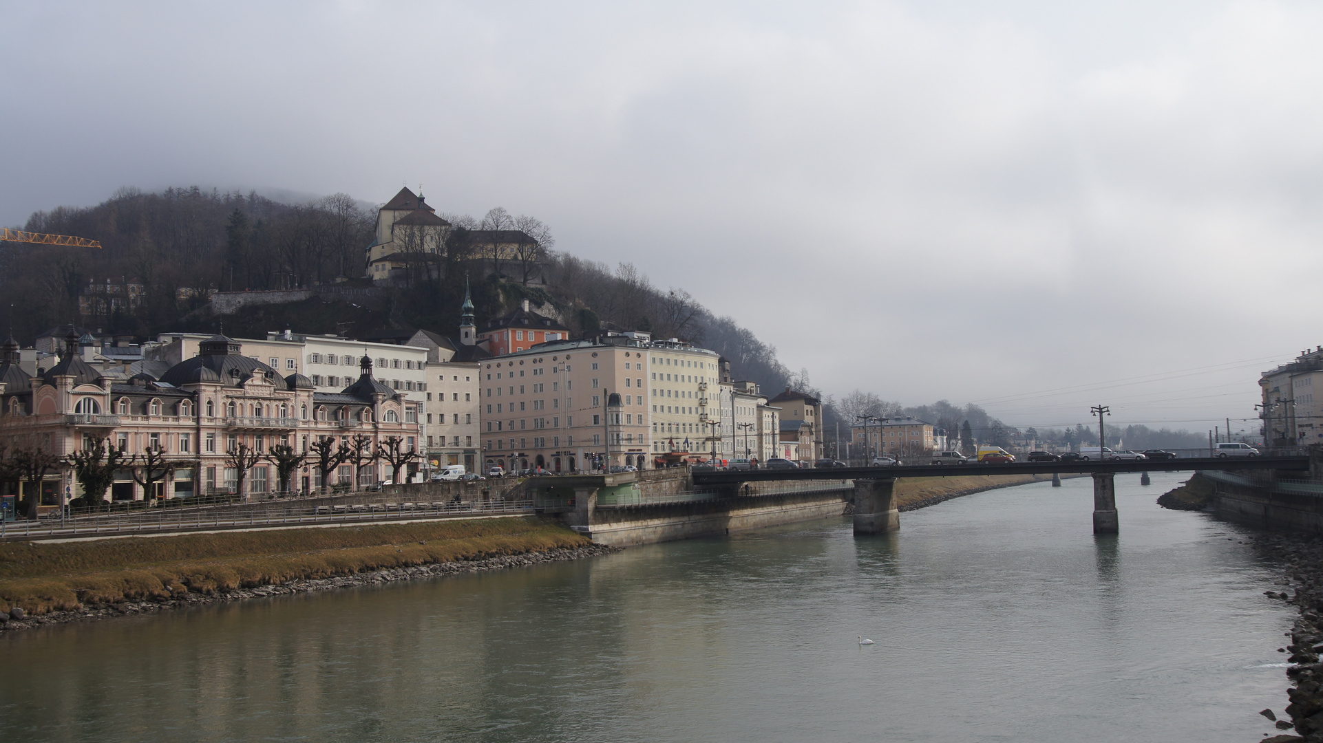 Die Salzach in Salzburg