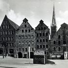 Die Salzspeicher in Lübeck um 1900