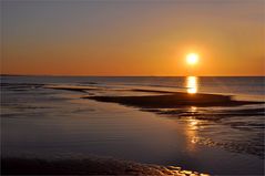 die SANDBANK im MEER