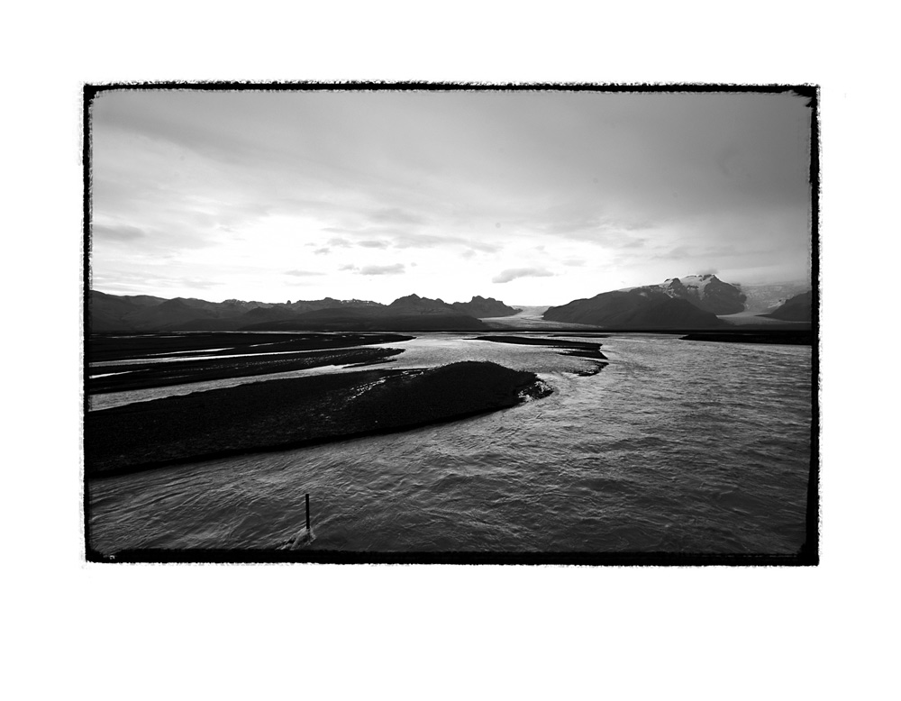 die sanderflächen des vatnajökull