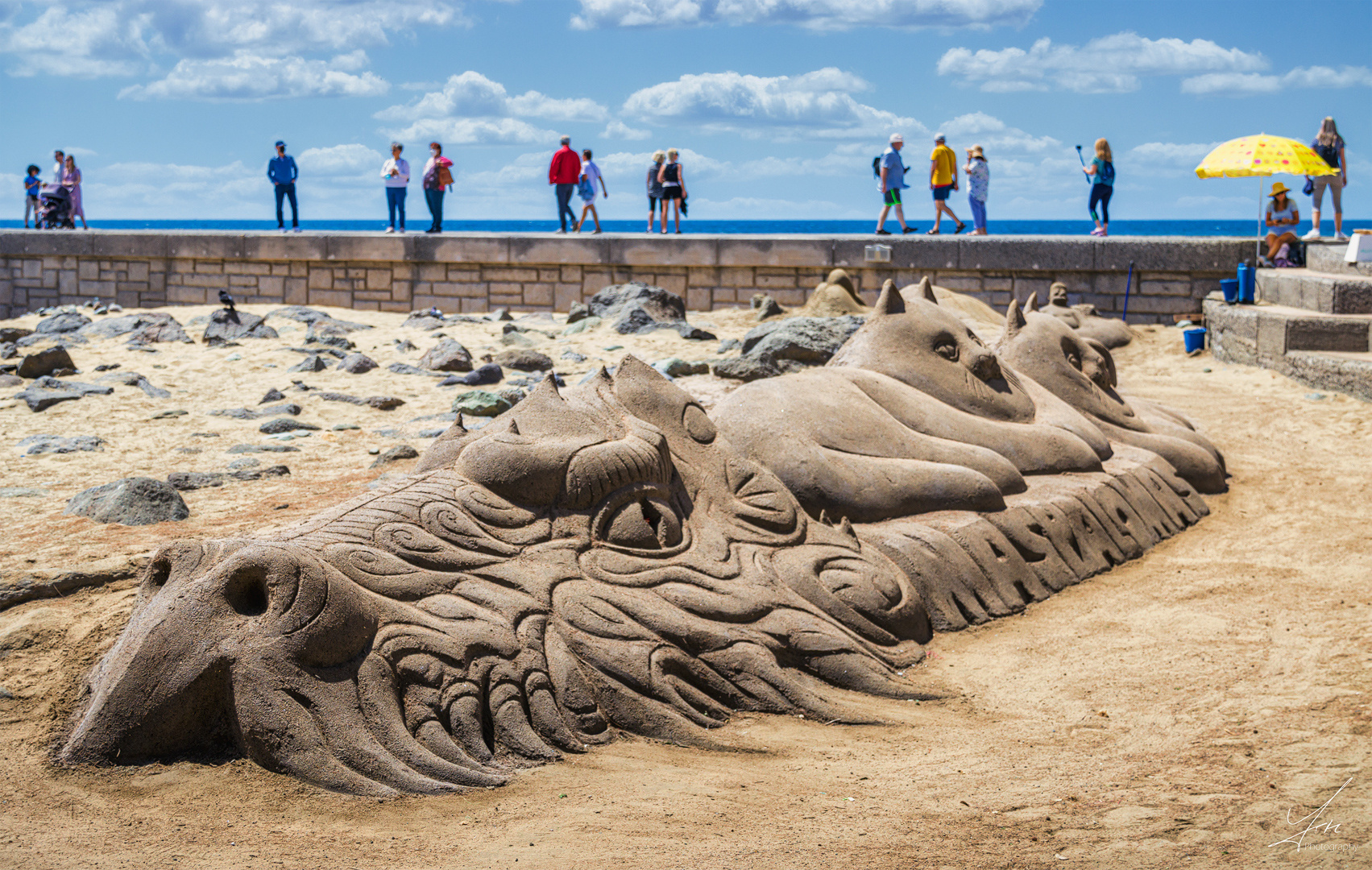 Die Sandskulpturen von Maspalomas