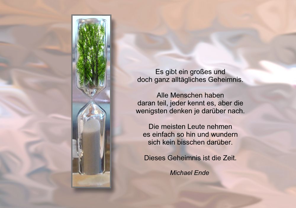Die Sanduhr Foto & Bild karten und kalender, karten 2014, spezial
