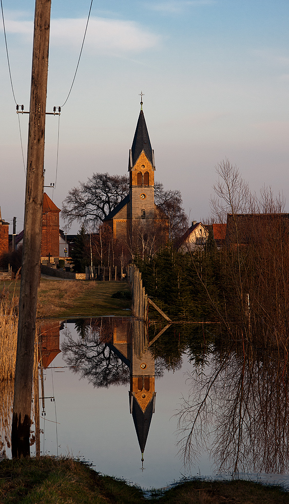 Die Sankt-Georg-Kirche...