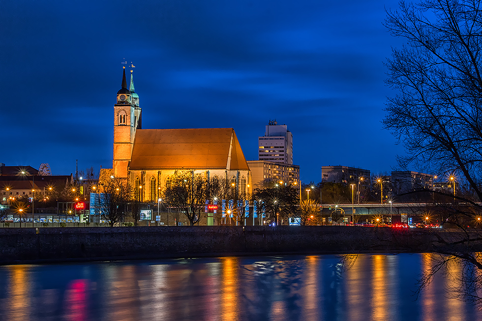 Die Sankt-Johannis-Kirche ...