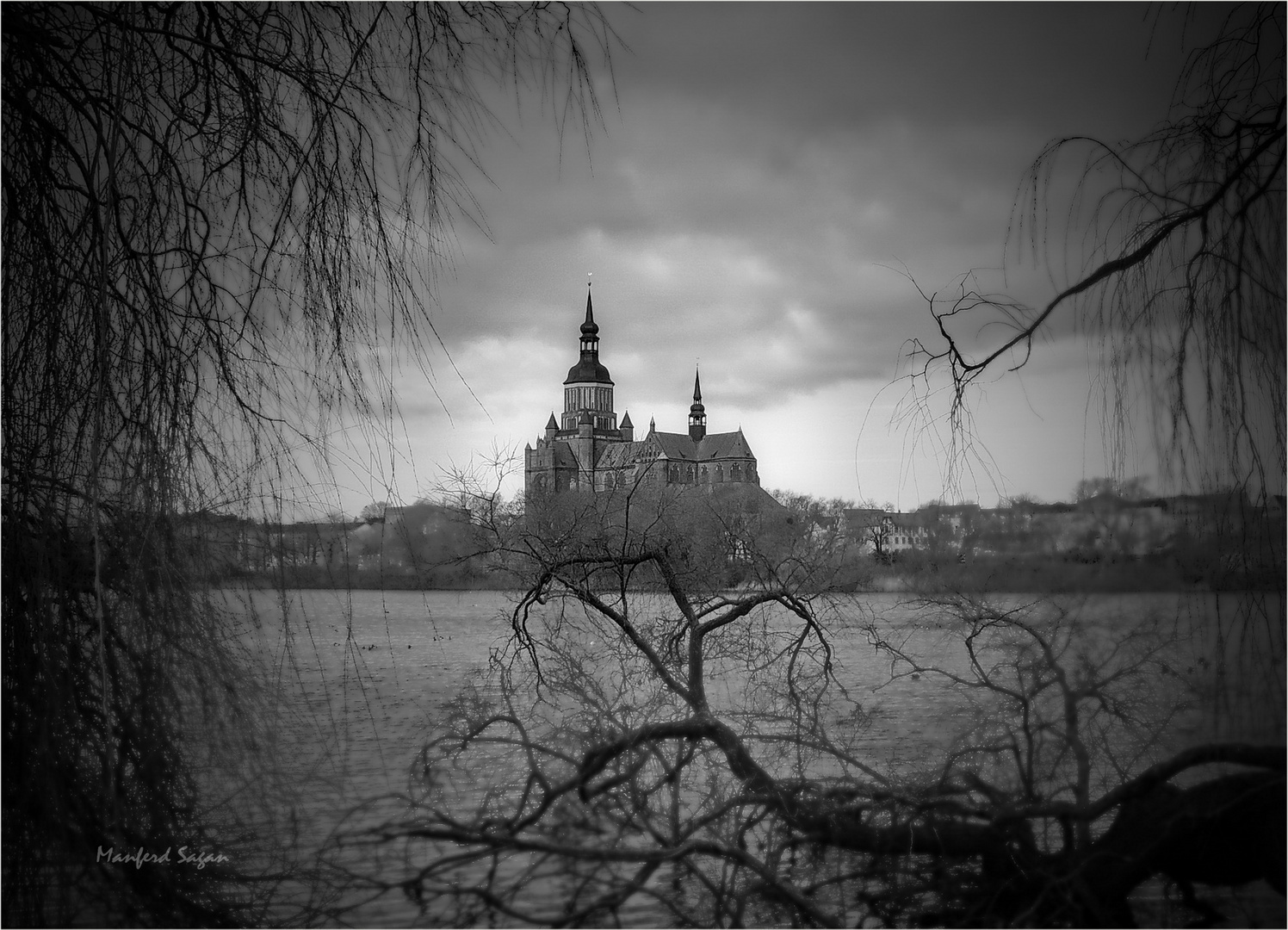 Die Sankt Marien Kirche zu Stralsund...