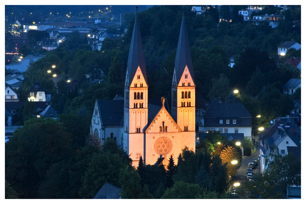 Die Sankt-Michael Kirche ..