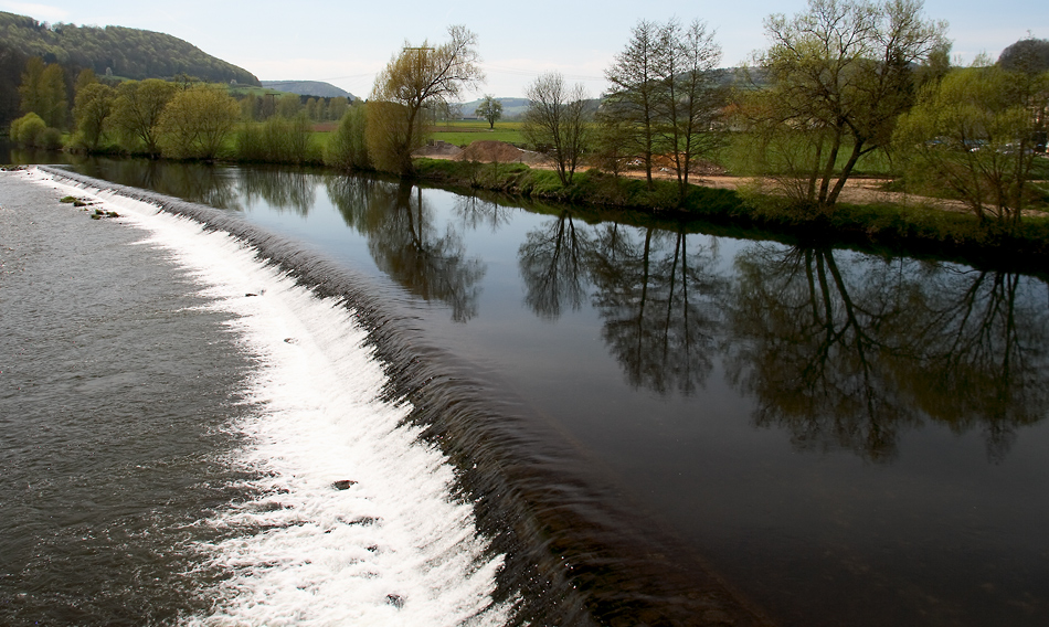 Die Sauer bei Bettendorf Luxemburg Foto & Bild landschaft, bach