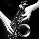 die Saxophonistin