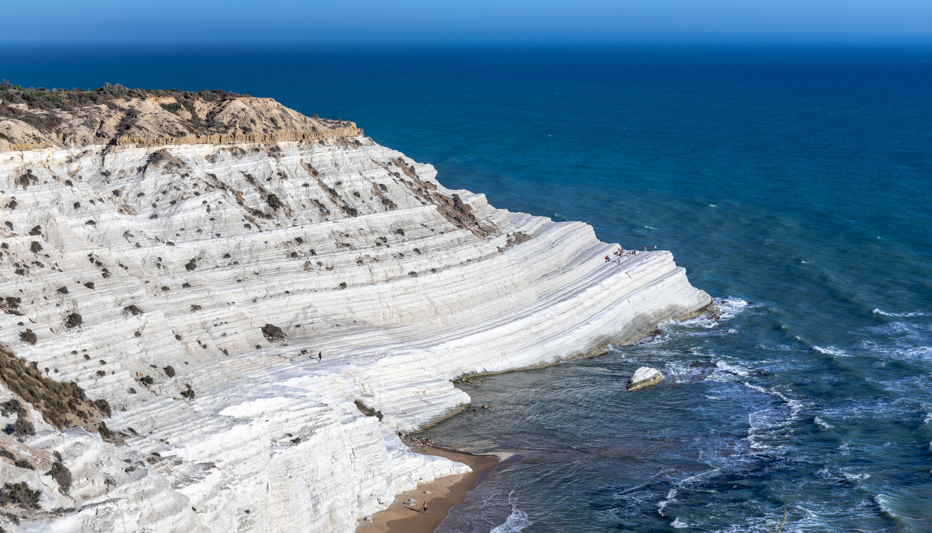 Die Scala dei Turchi (Treppe der Türken)