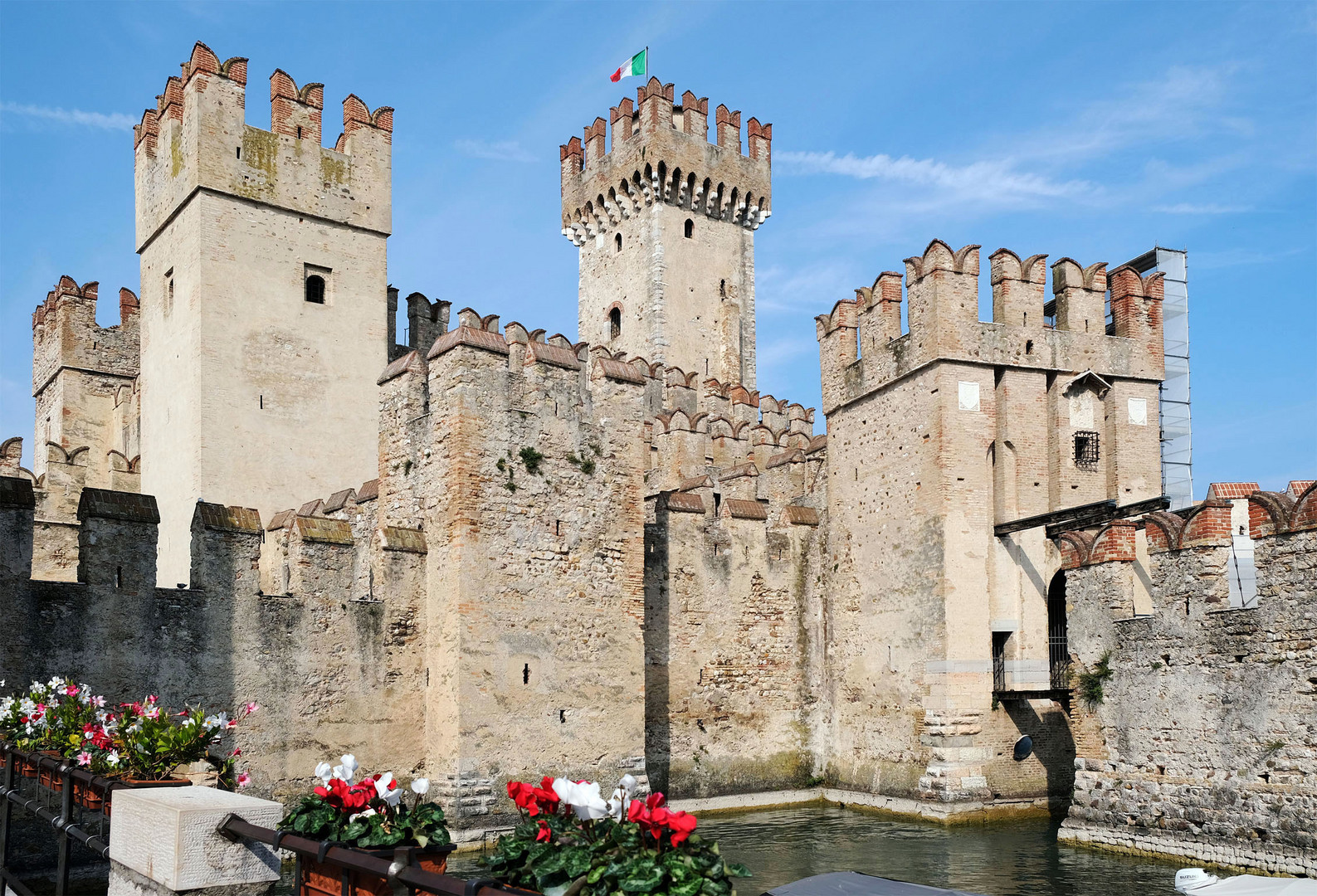 Die Scaligerburg in Sirmione