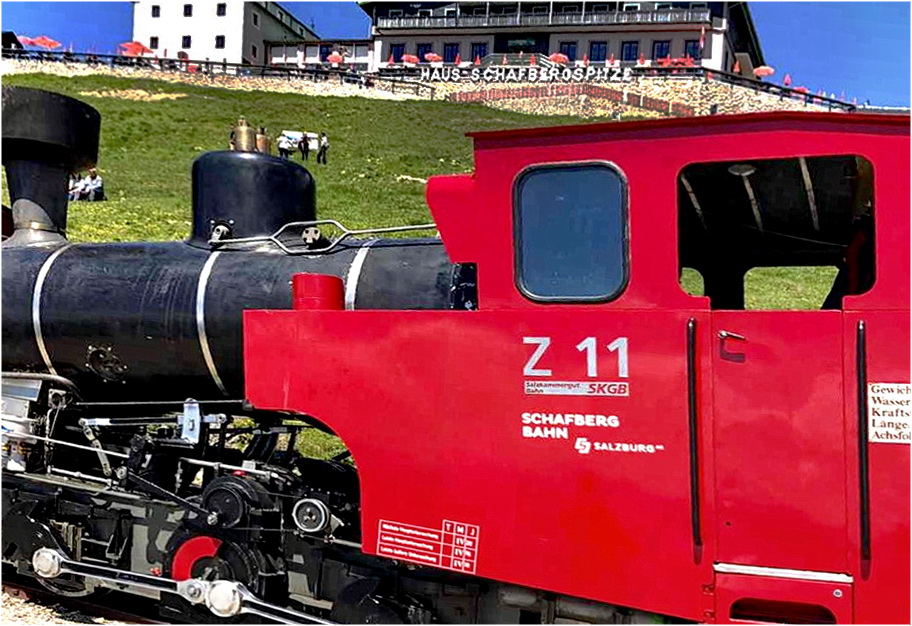 Die SchafbergBahn   - wie dazumal 20.07.2020 -