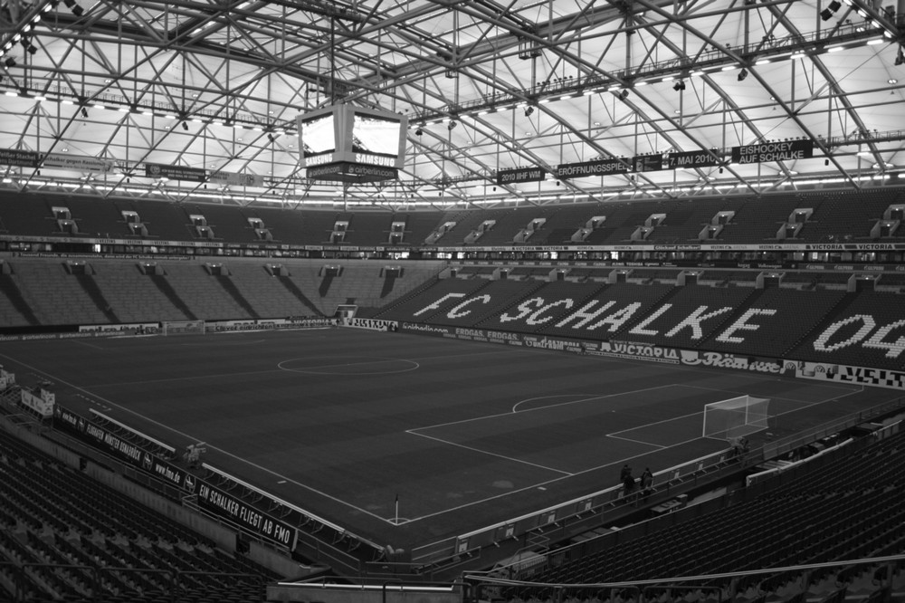 Die Schalker Arena von innen