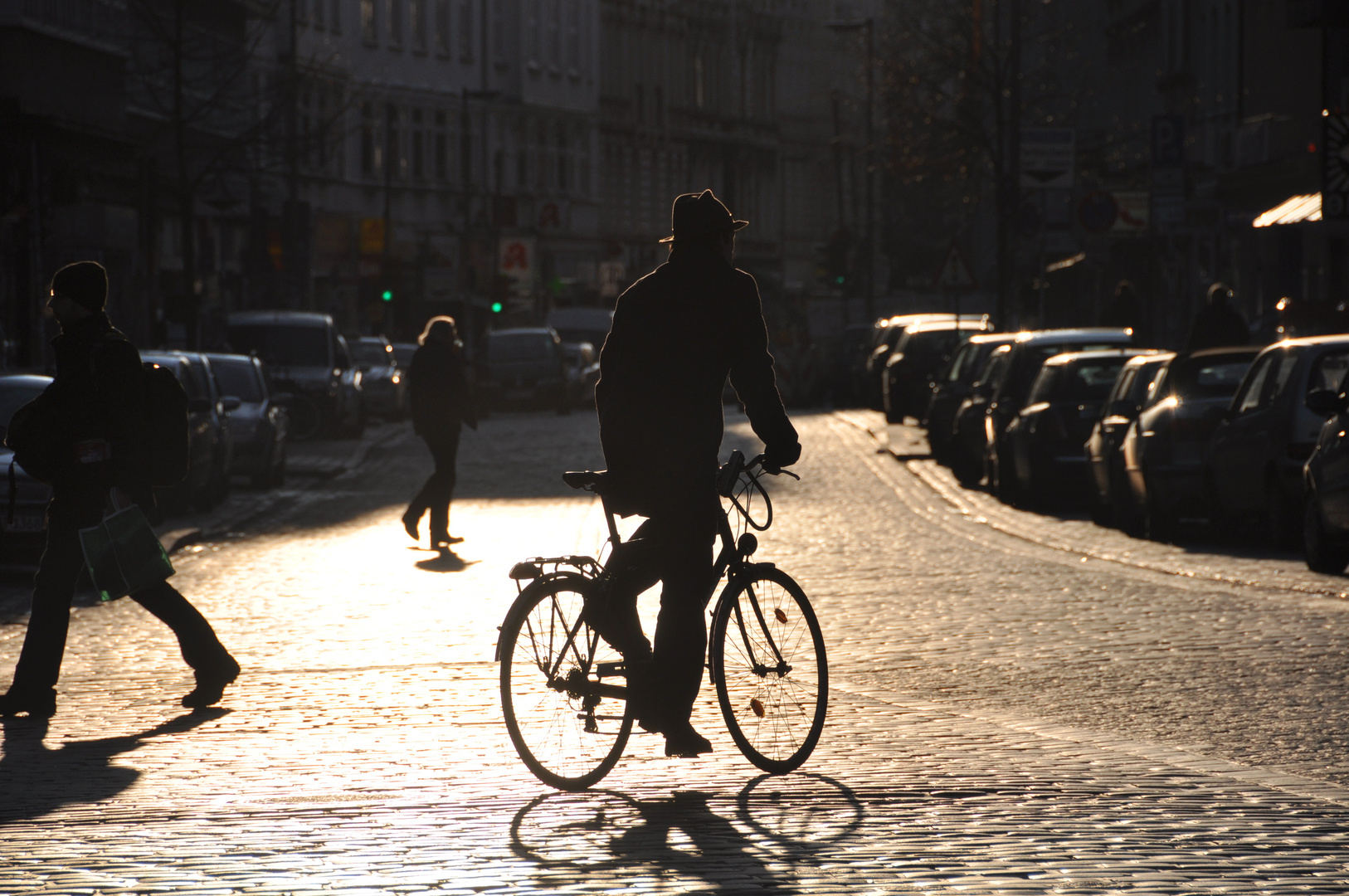 Die Schanze im Gegenlicht 1