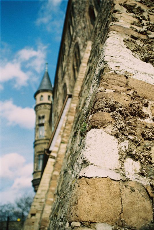 Die scharfe Ecke in Wernigerode...