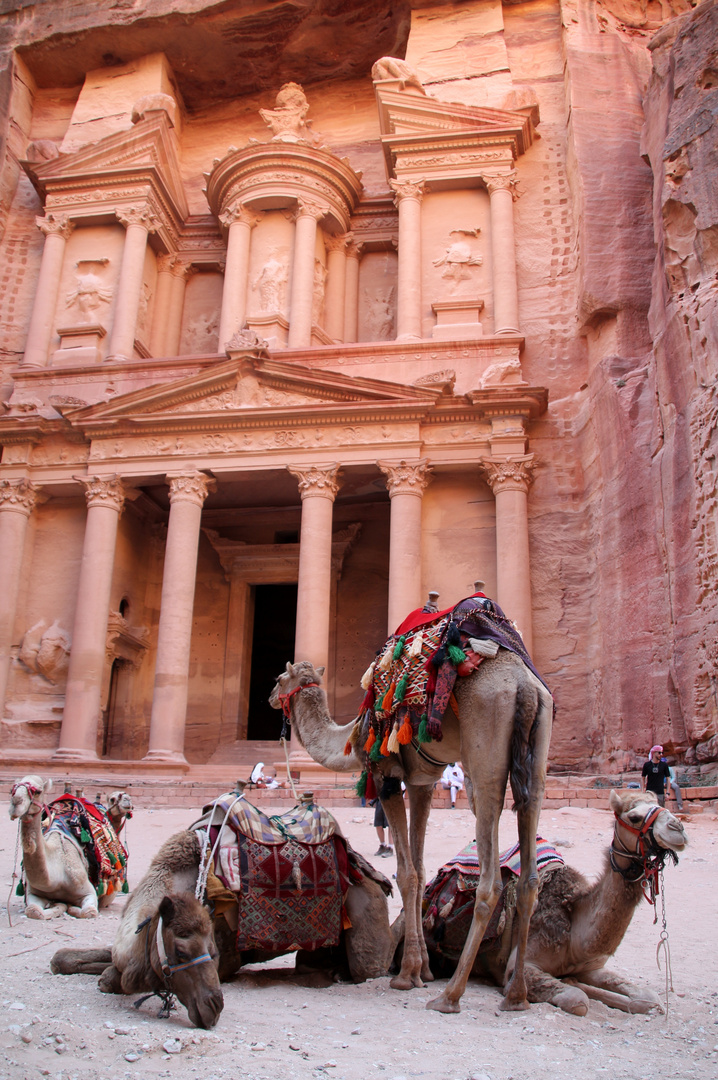 Die Schatzkammer in Petra / Jordanien