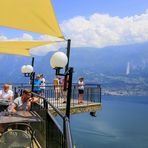 Die Schauderterrasse in Tremosine sul Garda