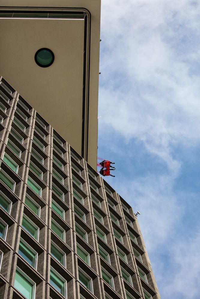 Die Schaukel über Amsterdam