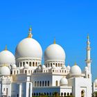 Die Scheich-Zayid-Moschee in Abu Dhabi