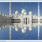 Die Scheich-Zayid-Moschee in Abu Dhabi