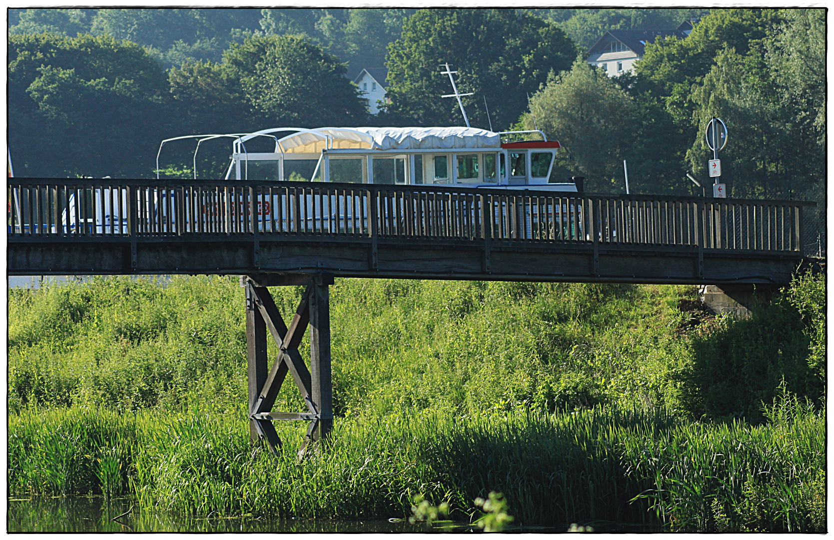 Die " Schiedersee" auf der Brücke ?