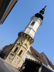 .. die schiefe Kirche v. Bad Radkersburg..