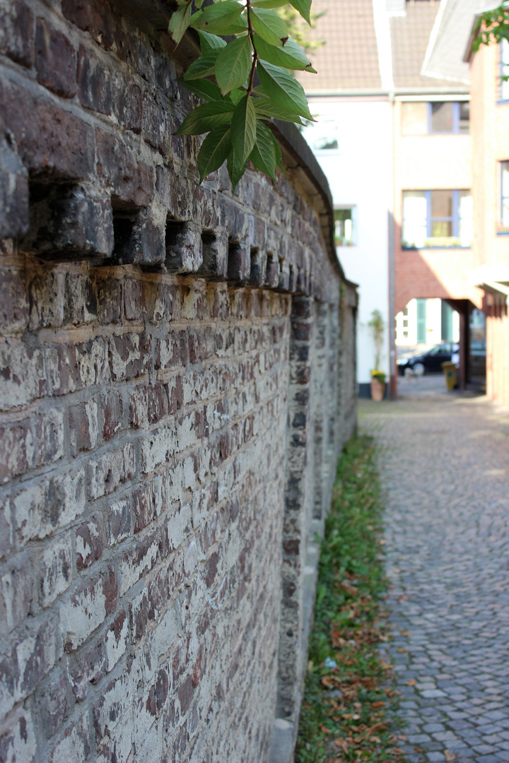 Die schiefe Mauer .......