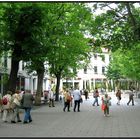 Die Schillerstraße in Weimar ...